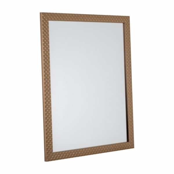 Espejo De Pared Con Marco Color Bronce FREE HOME 40 x 50 Cm