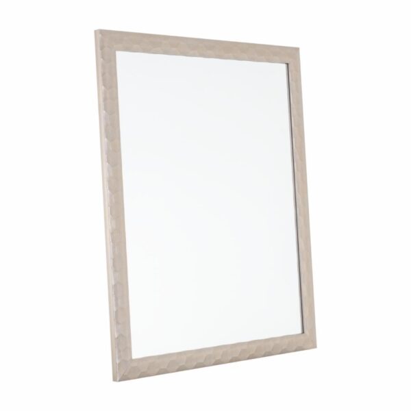 Espejo De Pared Con Marco Color Champagne FREE HOME 50 x 60 Cm