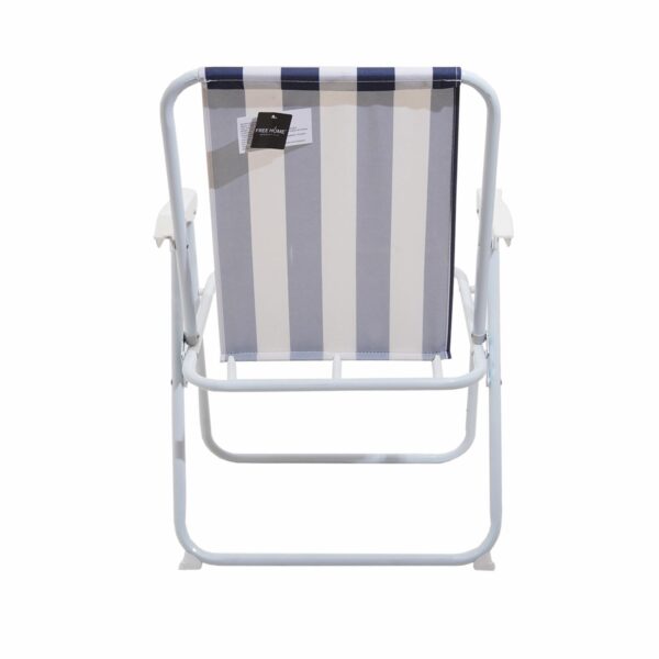Silla De Playa Rayas Azul FREE HOME - Imagen 4