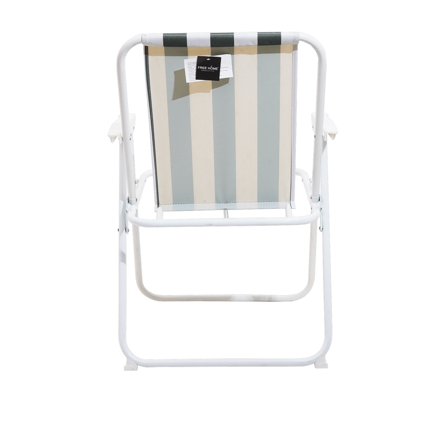 Silla De Playa Rayas Azul FREE HOME