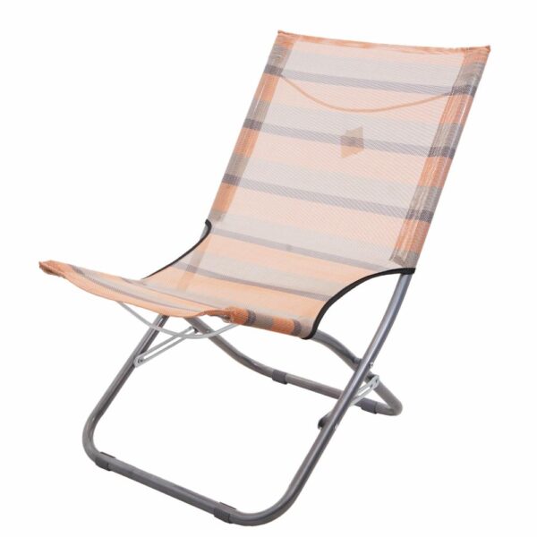 Silla De Playa Rayas Naranja FREE HOME - Imagen 3