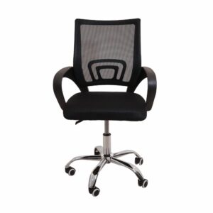 Silla De Oficina Apoya Brazos Negra FOSHAN AUSON Textil
