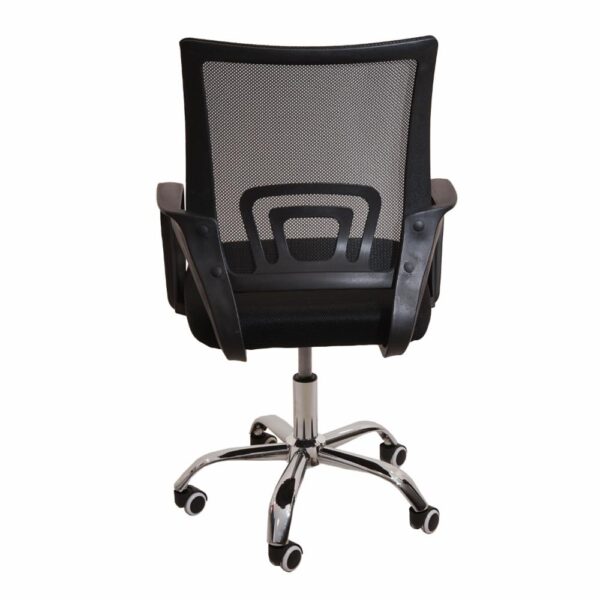 Silla De Oficina Apoya Brazos Negra FOSHAN AUSON Textil - Imagen 4