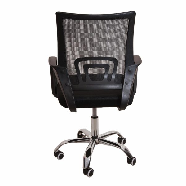 Silla De Oficina Apoya Brazos Negra FOSHAN AUSON Textil - Imagen 4