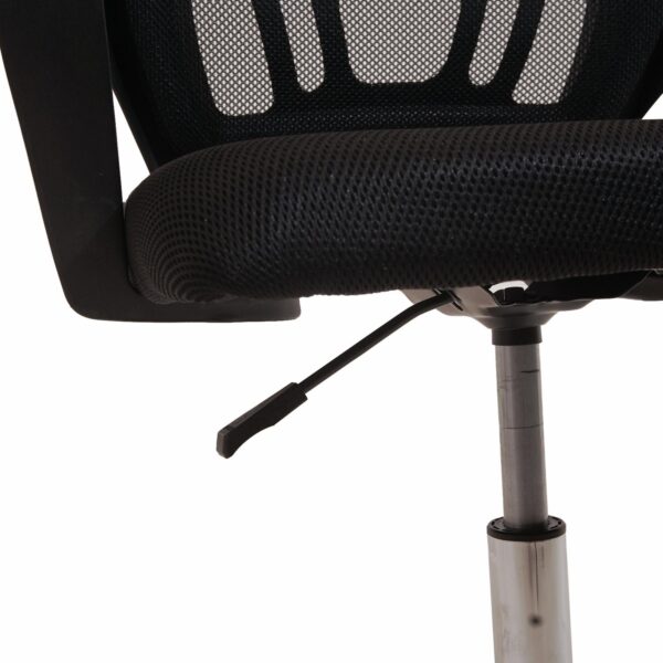 Silla De Oficina Apoya Brazos Negra FOSHAN AUSON Textil - Imagen 6