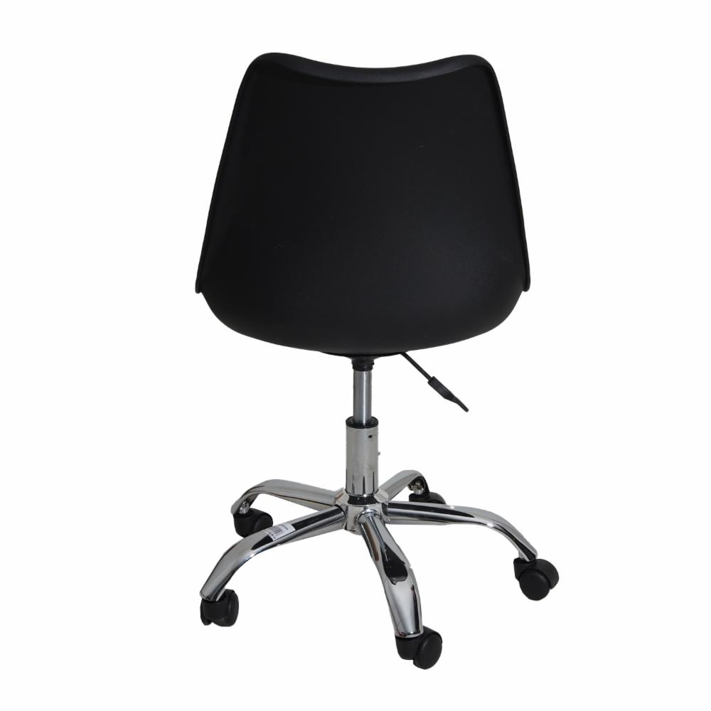 Silla De Oficina Altura Regulable Negro HY Plástica - Imagen 4