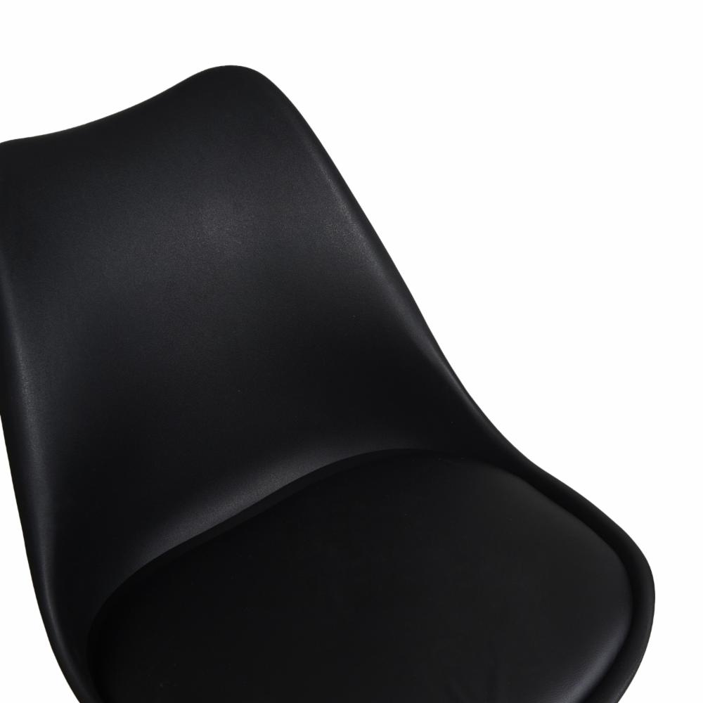 Silla De Oficina Altura Regulable Negro HY Plástica - Imagen 5