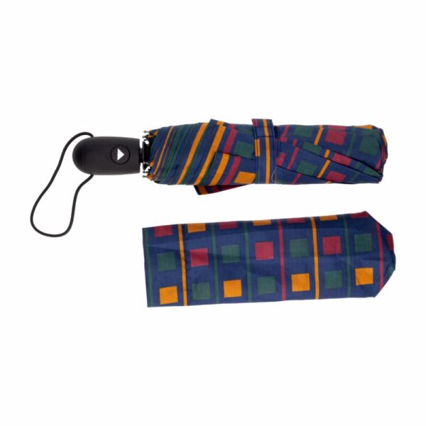 Paraguas Para Cartera Diseño Rayas Multicolor FREE HOME Unidad - Imagen 2