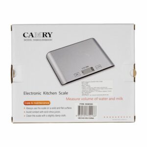 Balanza Cocina Digital Metalico CAMRY Unidad