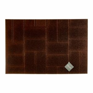 Rodapié Diseño De Ladrillo Marrón FREE HOME Plástico