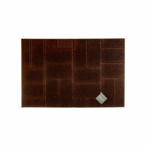 Rodapié Diseño De Ladrillo Marrón FREE HOME Plástico