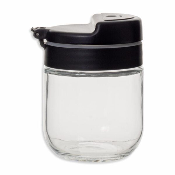 Frasco Automático Con Tapa Negra SINOGLASS 350 Ml