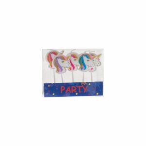 Velas Cumpleaños Unicornio MAOMING X 5 Unidades