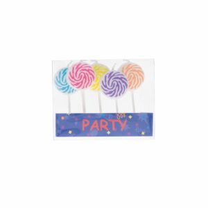 Velas Cumpleaños Candy MAOMING X 5 Unidades