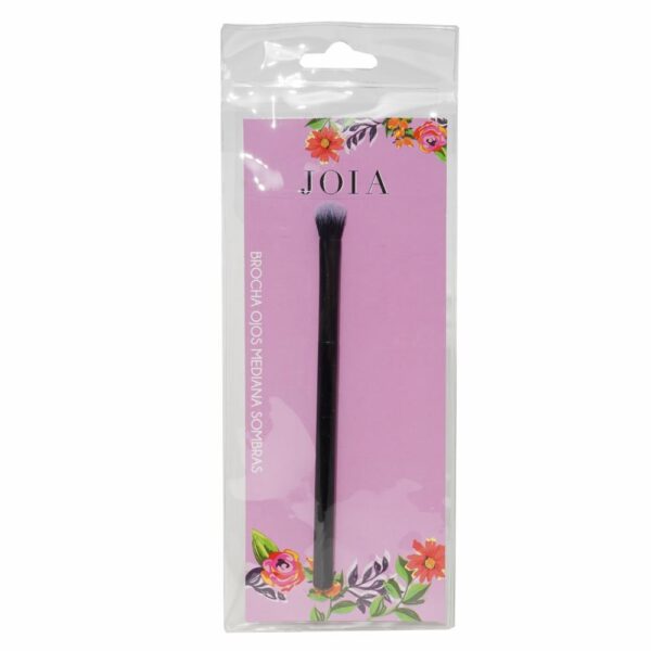 Brocha Mediana Para Ojos JOIA Mango Color Negro