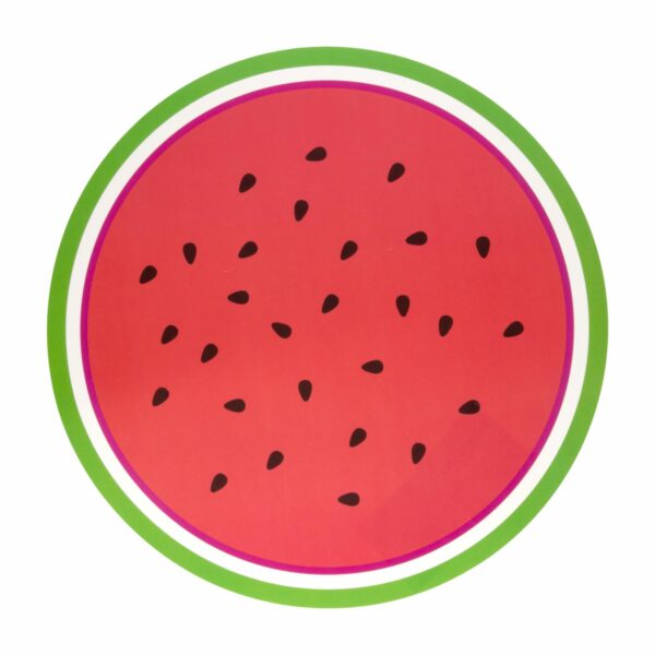 Individual Plástico Circular Sandia FREE HOME 38  Cm