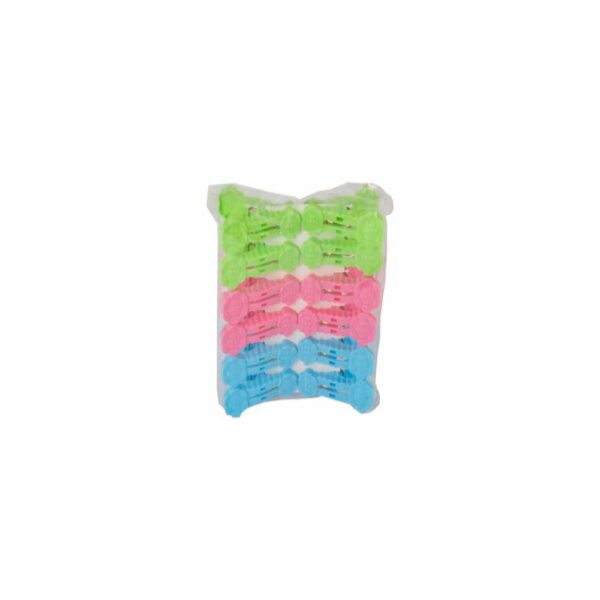 Pinzas Para Ropa Colores Surtidos HAIXING X 12 Uds