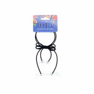 Elástico Negro Con Lazo HAIR WITH FLAIR Unidad