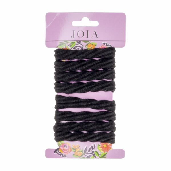 Elásticos Calada Negro X8 HAIR WITH FLAIR Paquete