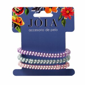 Elásticos Transpar Varios Coloresx3 HAIR WITH FLAIR Paquete