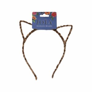 Diadema De Felpa Tipo Orejas De Gato HAIR WITH FLAIR Longitud Perfecta