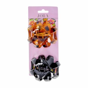 Gancho Gancho Grande Negro-Café X2 HAIR WITH FLAIR Paquete