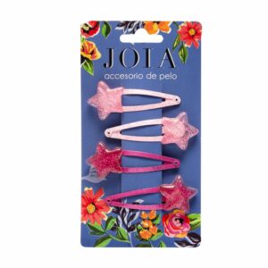 Vincha De Clip Estrella HAIR WITH FLAIR Estrella Por 4 Unidades