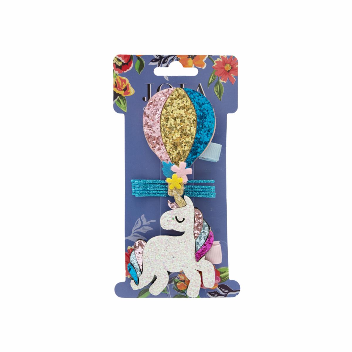 Set Para Niñas De Vinchas Unicornio JOIA Estilo Unicornio Y Globo