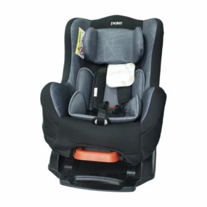 Asiento Para Bebé De Auto Negro Gris PEKE Mediana
