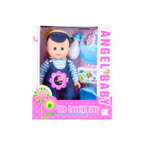 Muñeca Bebé Interactiva ANGEL BABY Incluye Accesorios