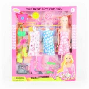 Muñeca Tipo Barbie VOGUE GIRL Incluye Accesorios