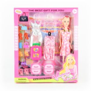 Muñeca Tipo Barbie VOGUE GIRL Incluye Accesorios
