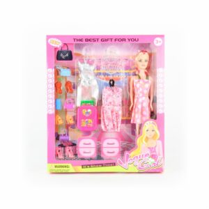 Muñeca Tipo Barbie VOGUE GIRL Incluye Accesorios