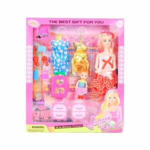 Muñeca Tipo Barbie VOGUE GIRL Incluye Accesorios