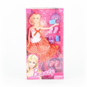 Muñeca Tipo Barbie BEAUTY Incluye Accesorios