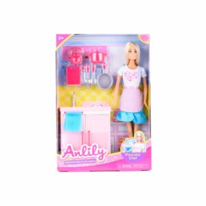 Set Muñeca Chef ANLILY Incluye Accesorios