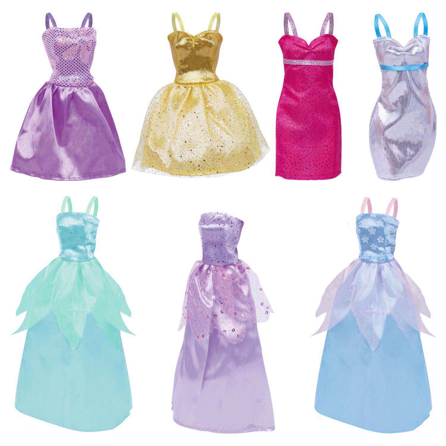 Set De Juego Vestido De Princesa ANLILY Incluye Accesorios