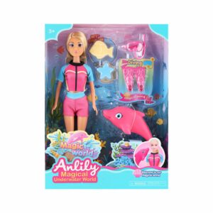 Muñeca Con Delfín ANLILY Para Niña
