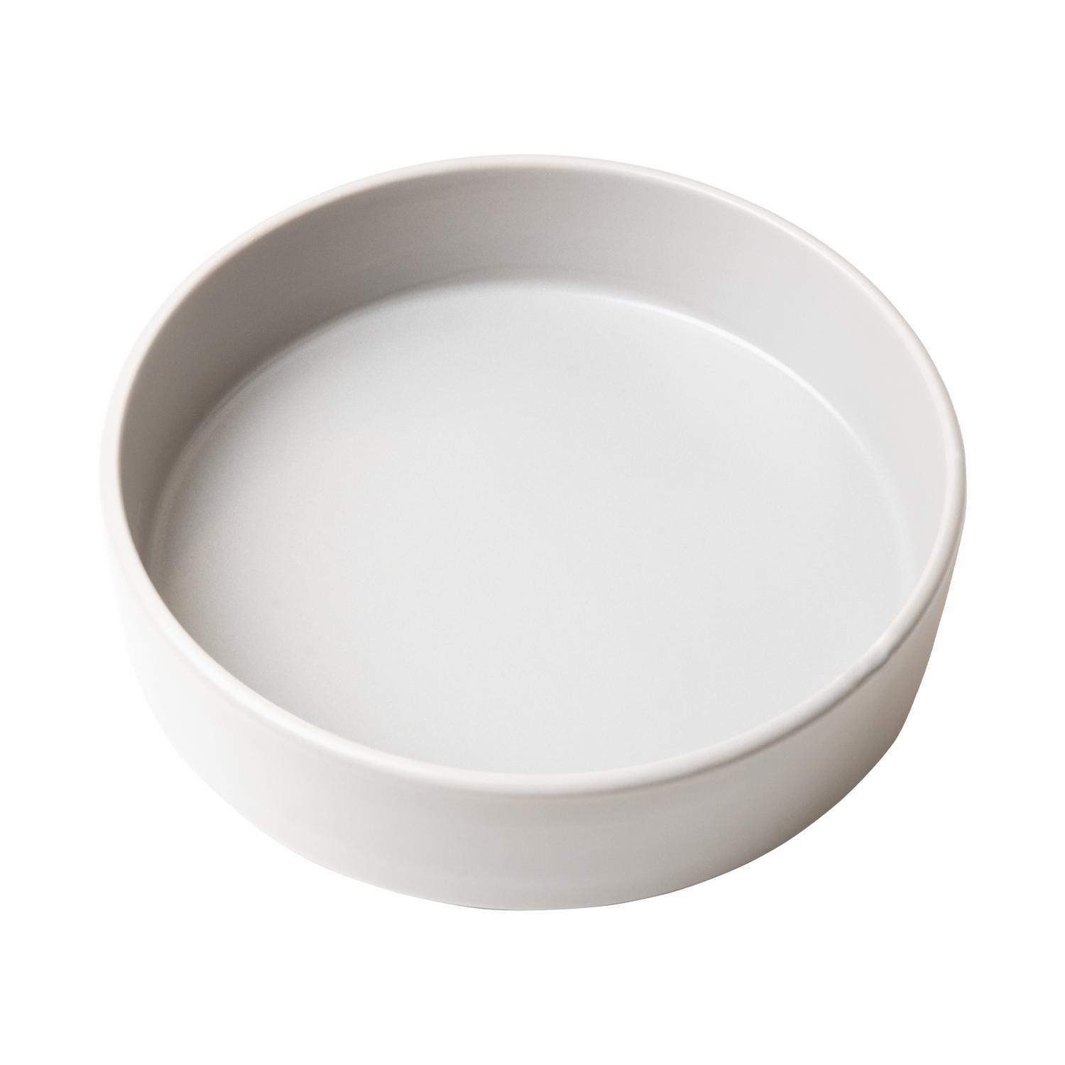 Plato Sopero Gris Claro Mate KERAMIKA 21 Cm