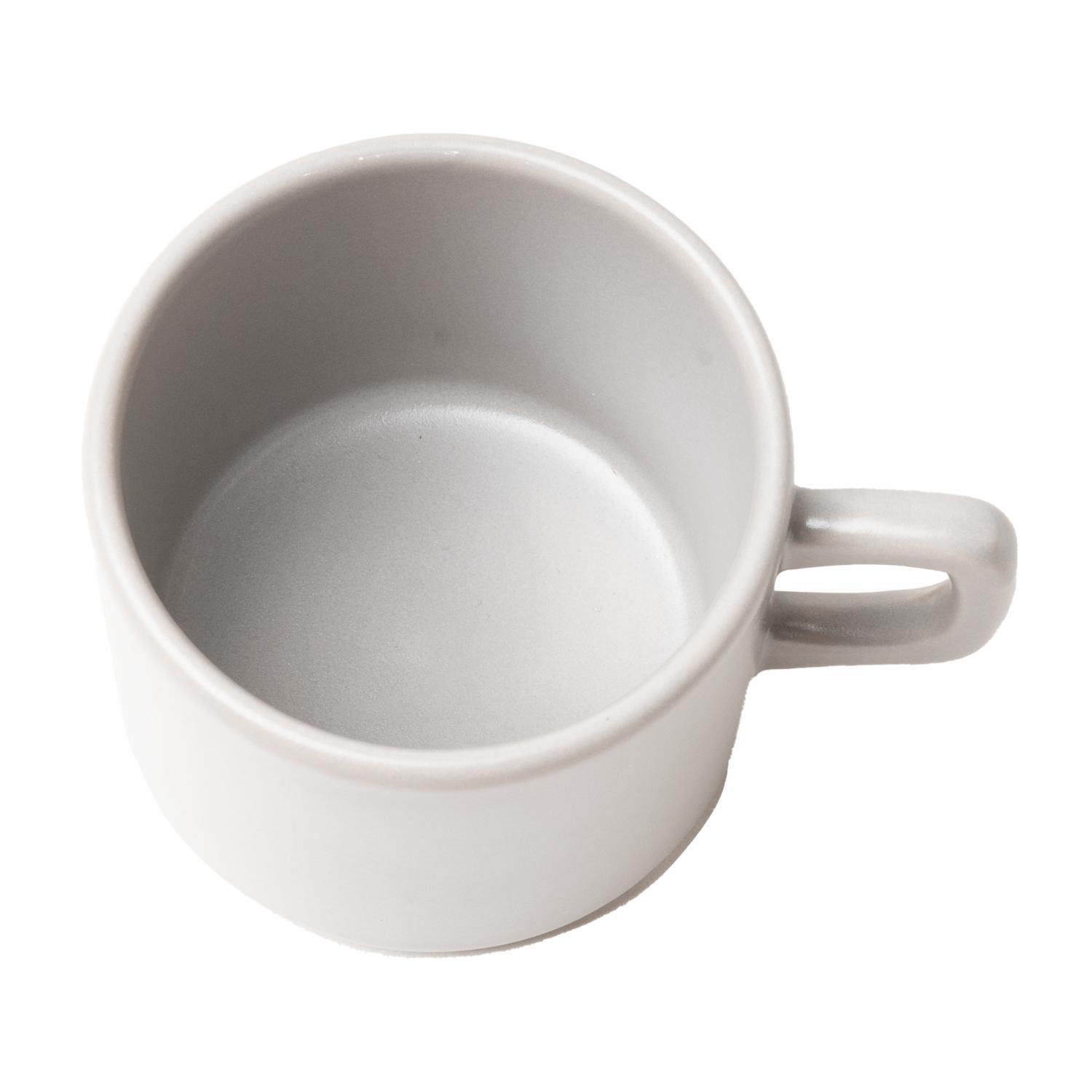 Taza Claro Mate KERAMIKA 8 Cm - Imagen 2