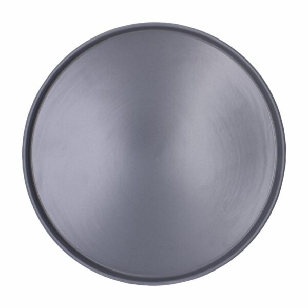 Plato Tendido Gris Oscuro Mate KERAMIKA 27 Cm