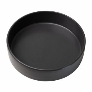 Plato Sopero Gris Oscuro Mate KERAMIKA Unidad