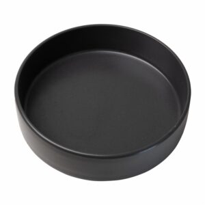 Plato Sopero Gris Oscuro Mate KERAMIKA Unidad