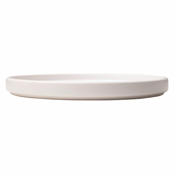Plato Tendido Blanco Mate KERAMIKA 27 Cm - Imagen 3