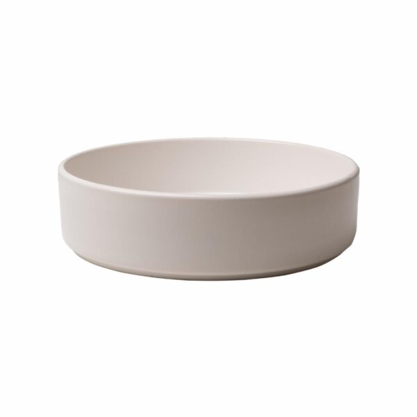 Plato Sopero Blanco Mate KERAMIKA 21 Cm - Imagen 2