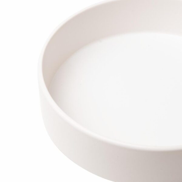 Plato Sopero Blanco Mate KERAMIKA 21 Cm - Imagen 3