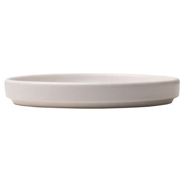 Plato Para Taza Blanco Mate KERAMIKA 14 Cm - Imagen 3