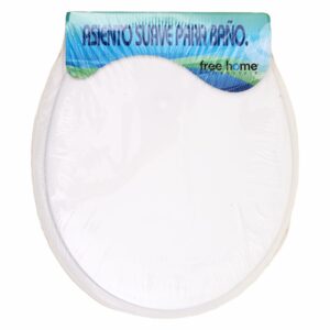 Asiento Para Inodoro Blanco FREE HOME 17"
