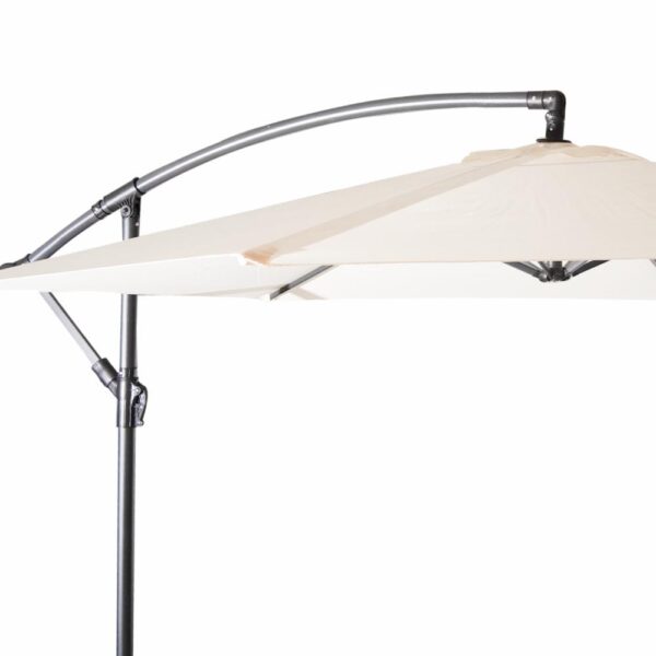 Parasol Tipo Sombrilla Con Manija Regulable FREE HOME Base Metálica - Imagen 3
