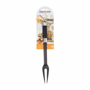 Trinche Para Cocina Mango Negro Y Silver TANSUNG Unidad